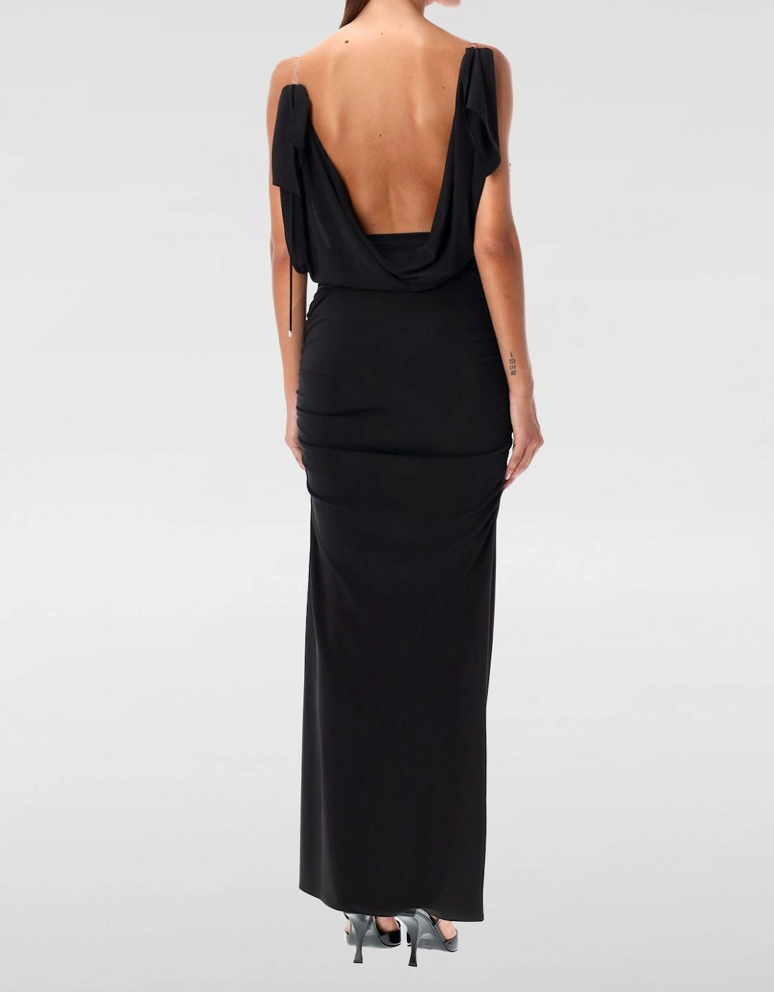 Cowl Neck Maxi Dress