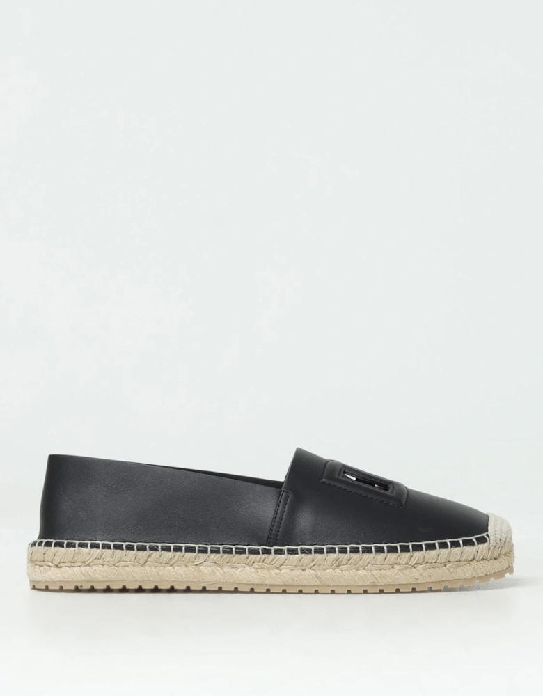 Leather Espadrille SlipOn