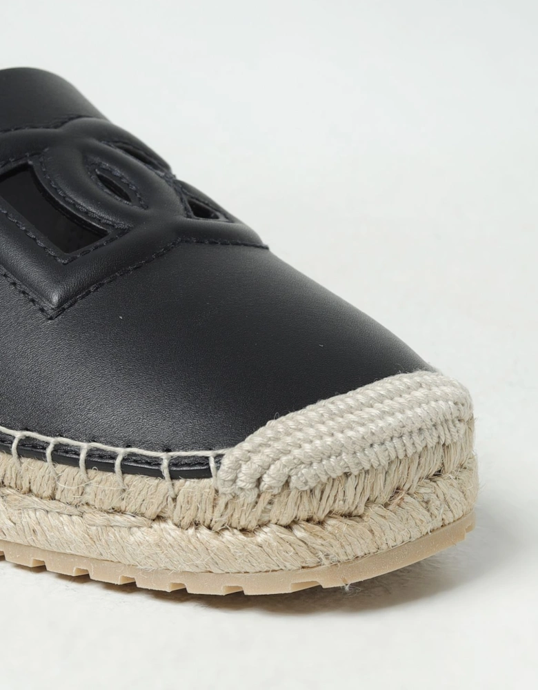 Leather Espadrille SlipOn