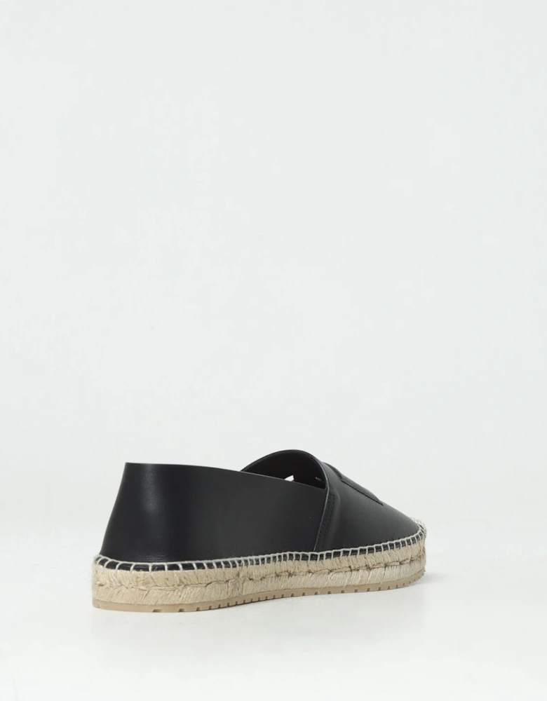 Leather Espadrille SlipOn