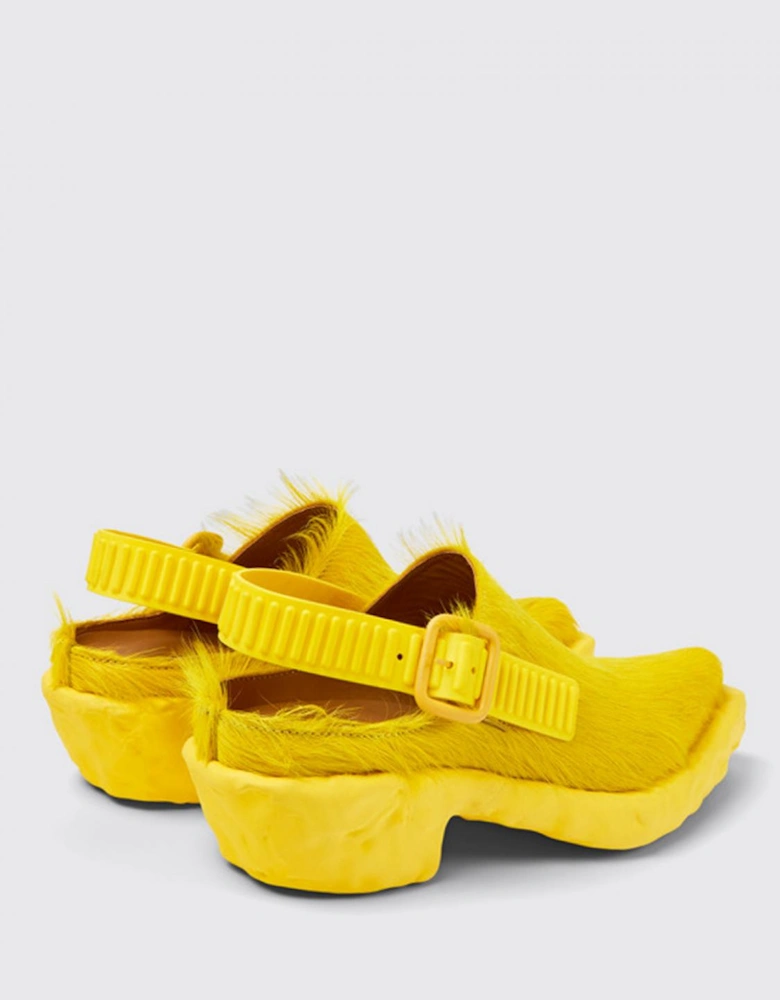 Venga Clogs Calf Hair Buckle