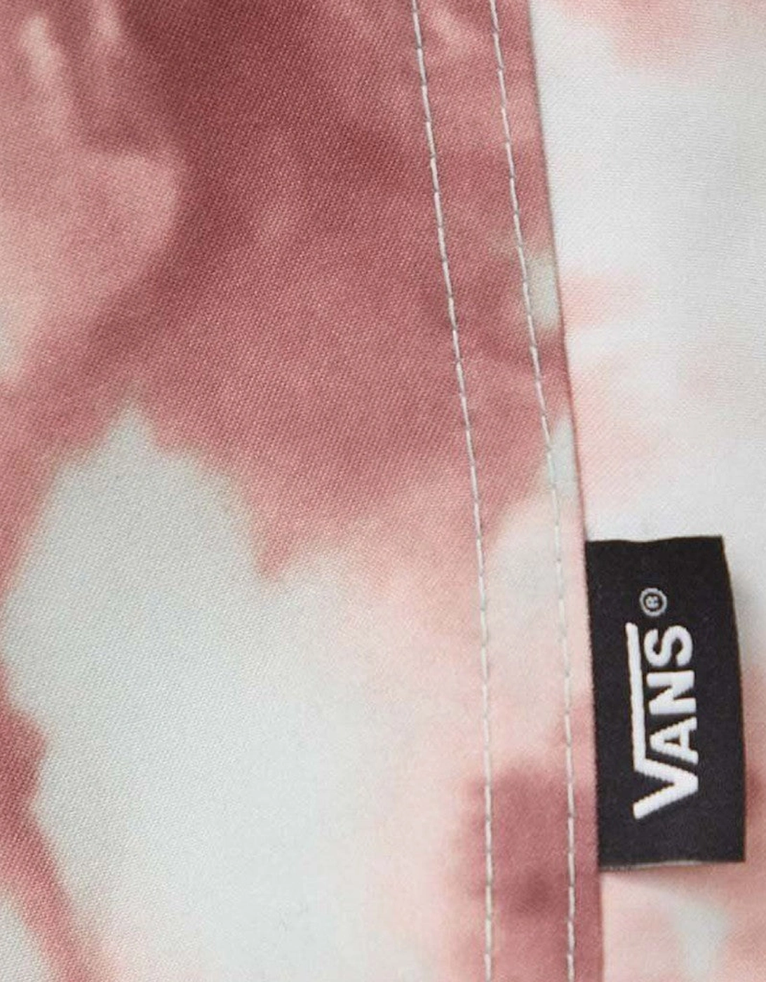Elastic Waistband Nylon Swimsuit with Visible Logo