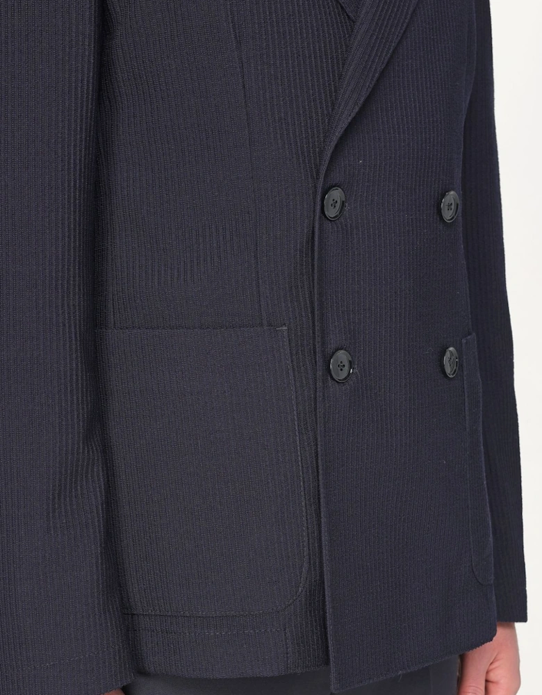 Doublebreasted Blazer Structured Design