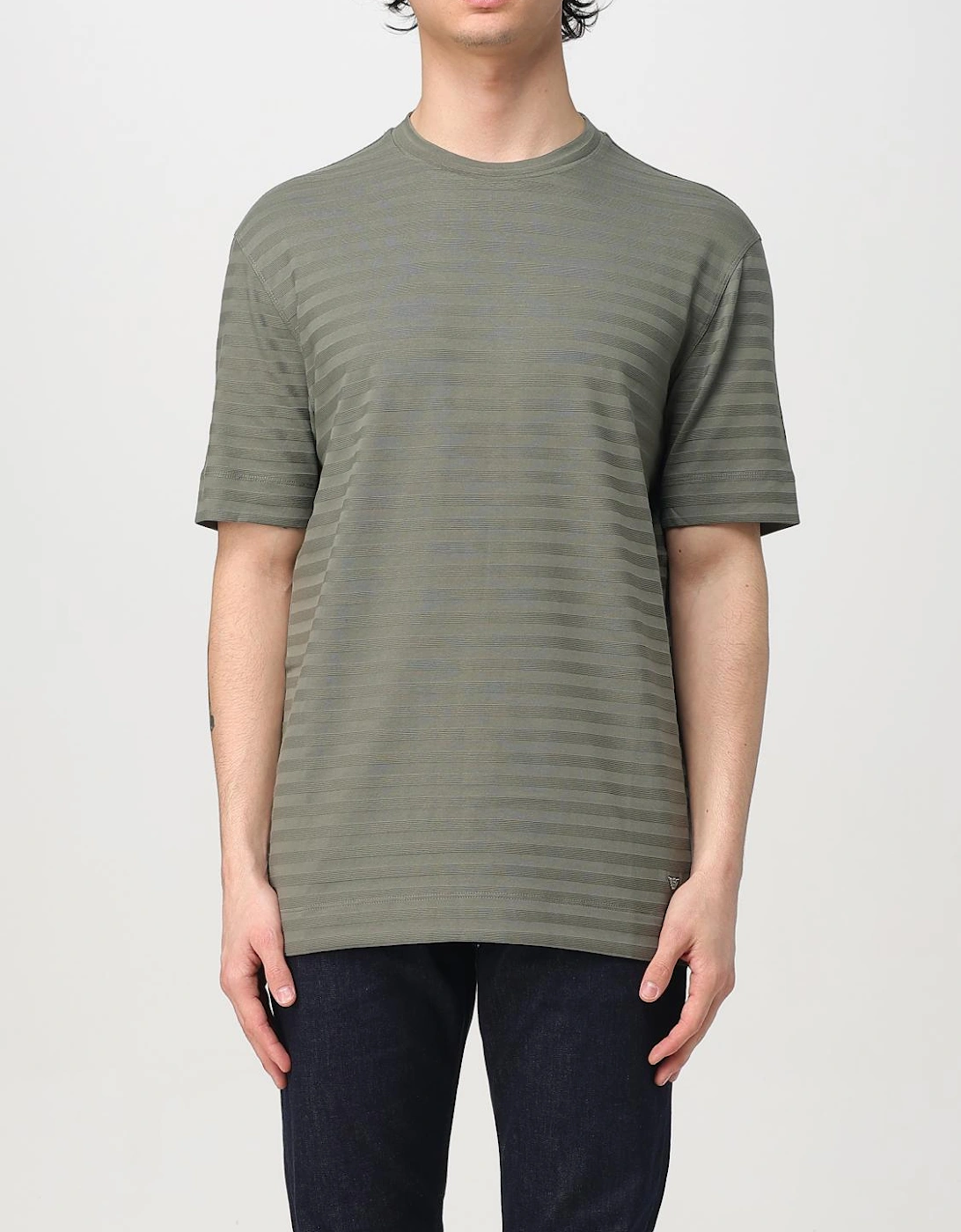 Men Short Sleeve Crew Neck TShirt, 6 of 5