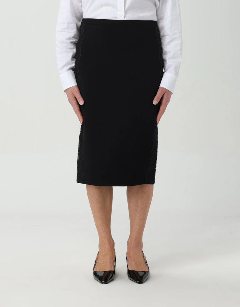 Pencil Skirt Lace Detail