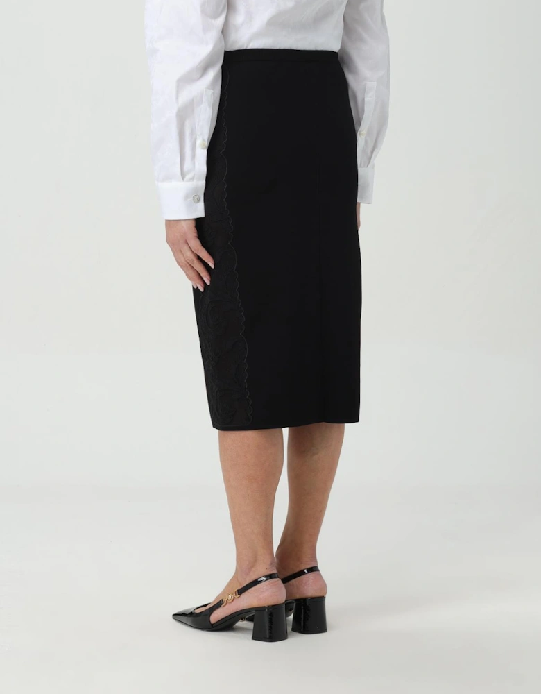 Pencil Skirt Lace Detail