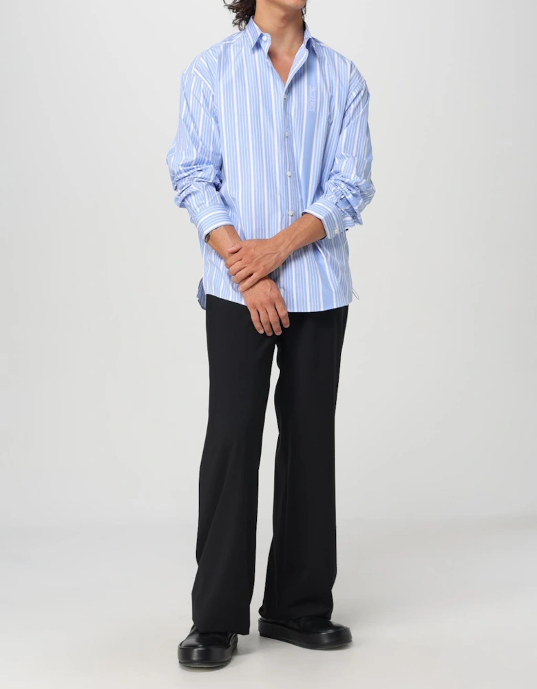 Striped Cotton Shirt Relaxed Fit