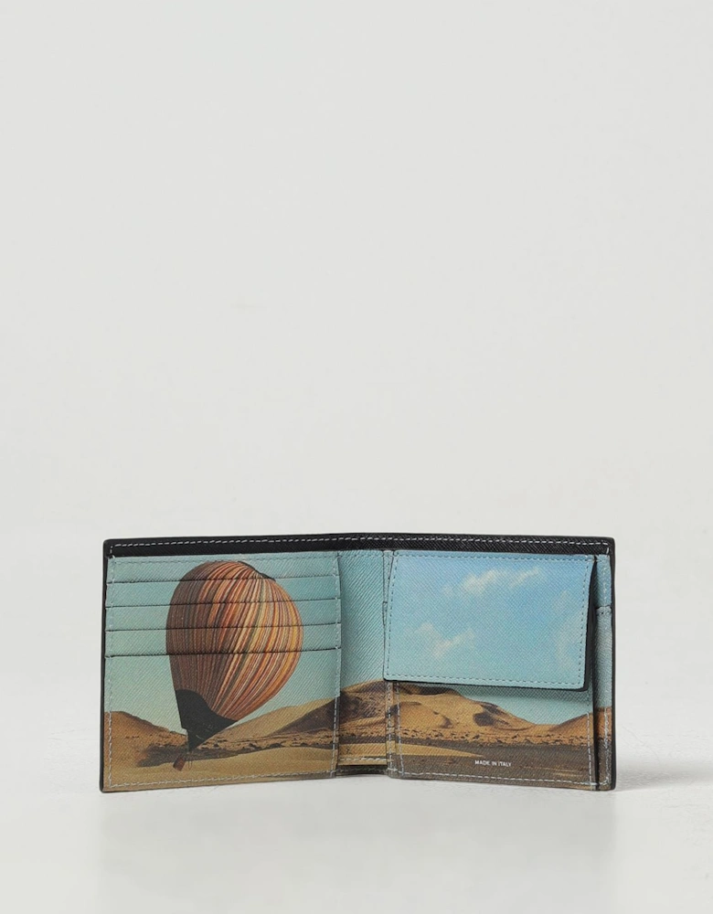 Men Leather Bifold Wallet