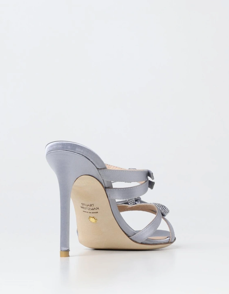Nudist Song Crystal Bow Sandals
