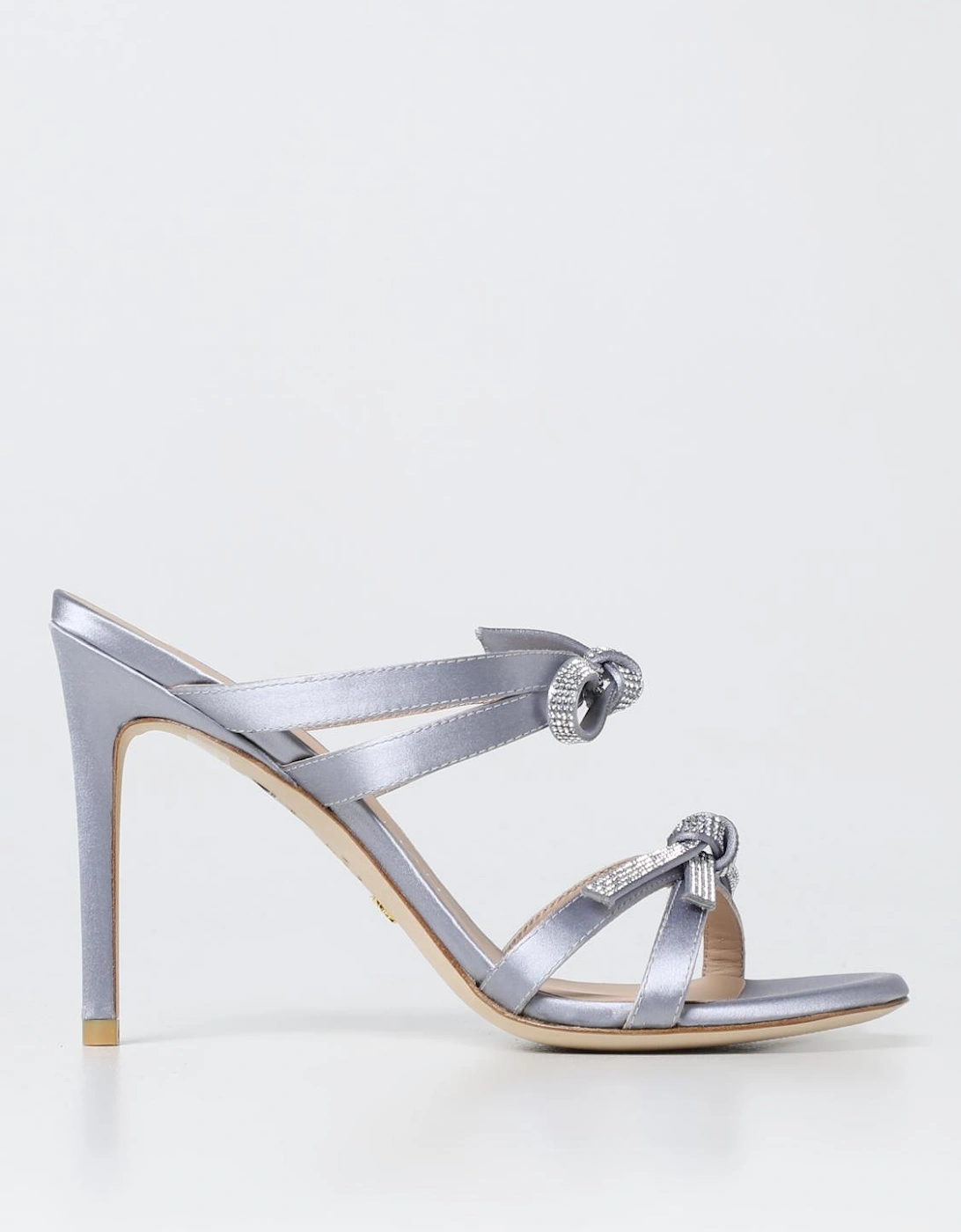 Nudist Song Crystal Bow Sandals, 5 of 4