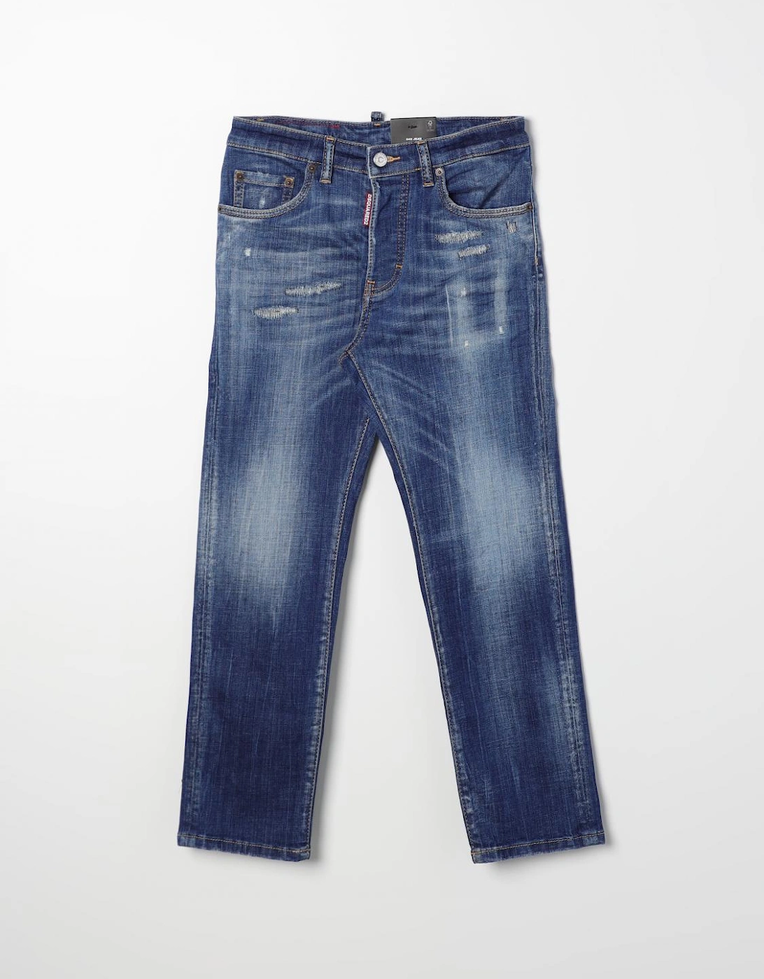 Relaxed Fit Distressed Jeans, 4 of 3