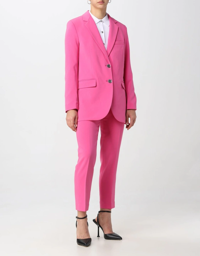 Straight Leg Crepe Pants