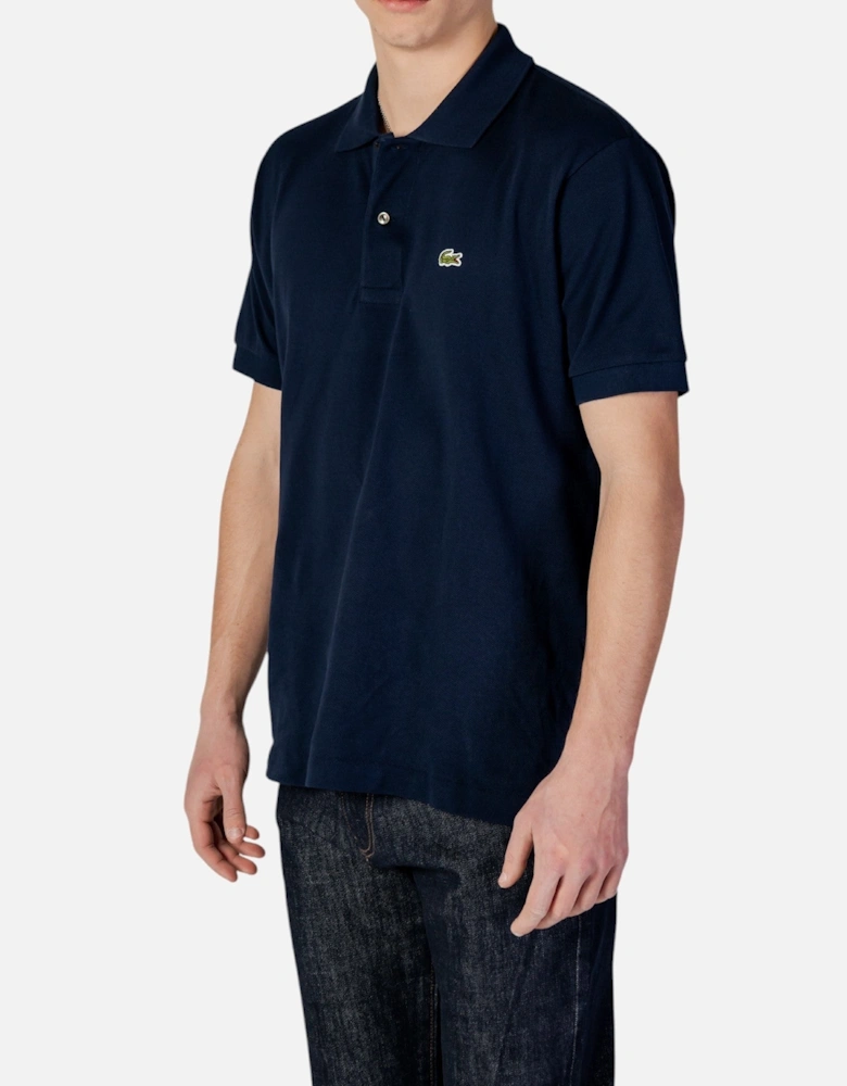 Short Sleeve Button Polo Shirt