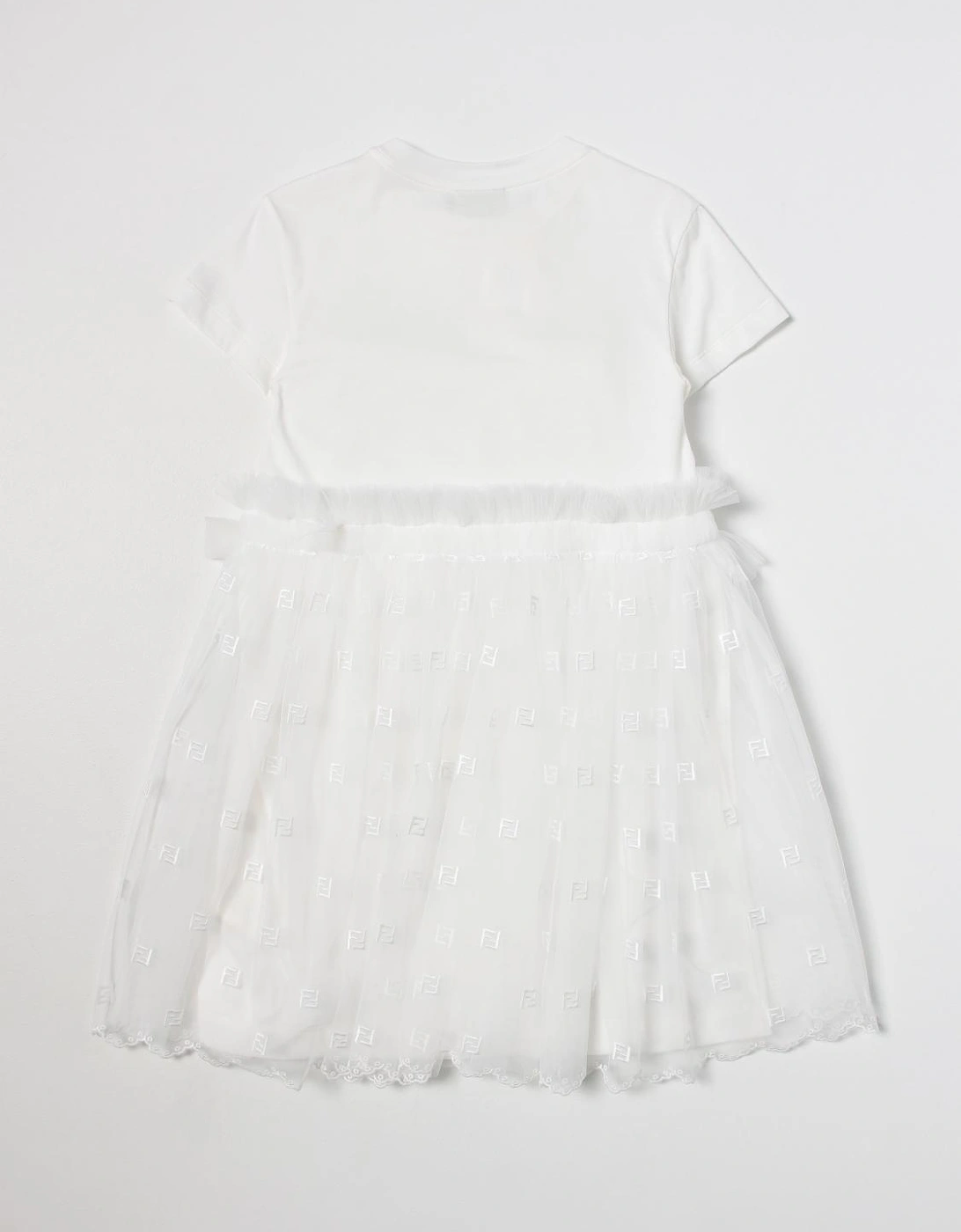 Girls Tulle Ruffle Dress