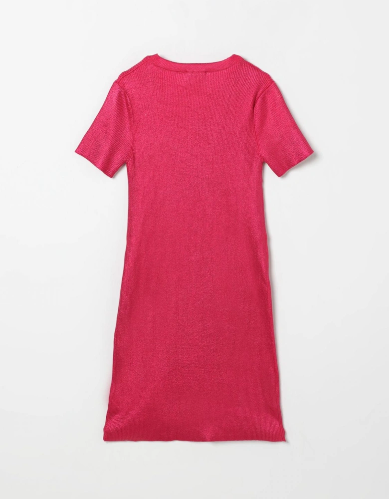 Ribbed Mini Dress