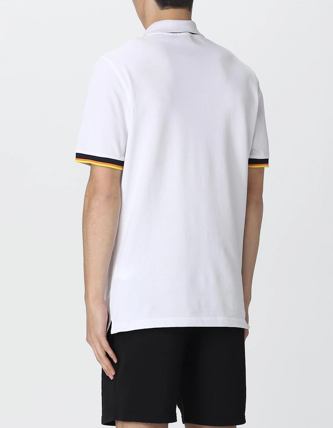 Short Sleeve Polo Shirt with Trim