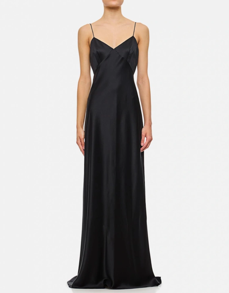 Silk Slip Maxi Dress