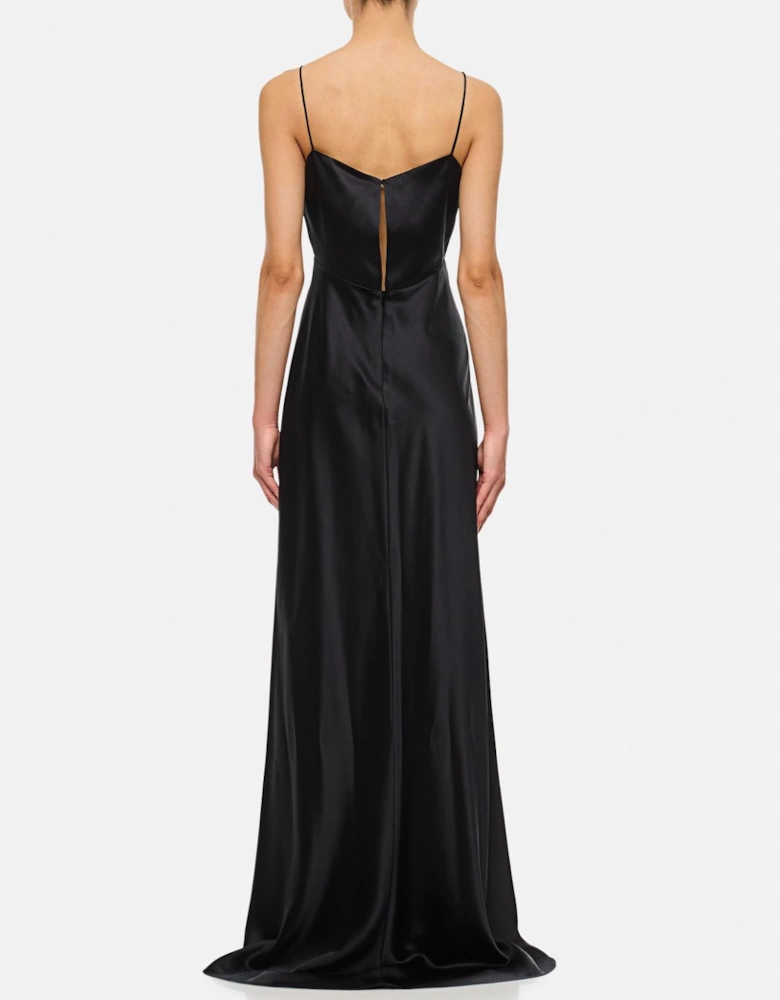 Silk Slip Maxi Dress