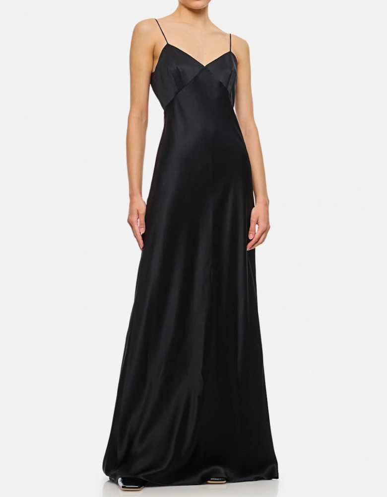 Silk Slip Maxi Dress