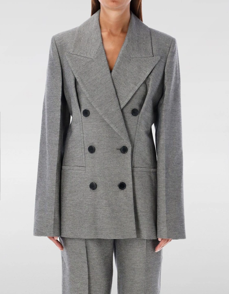 DoubleBreasted Wool Blazer