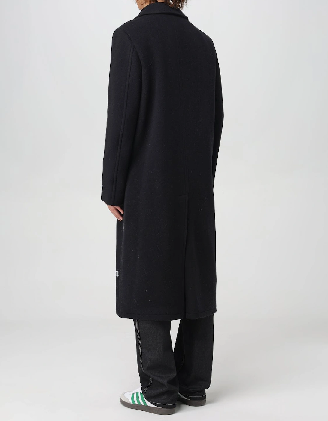 Printed Overcoat Long Sleeves