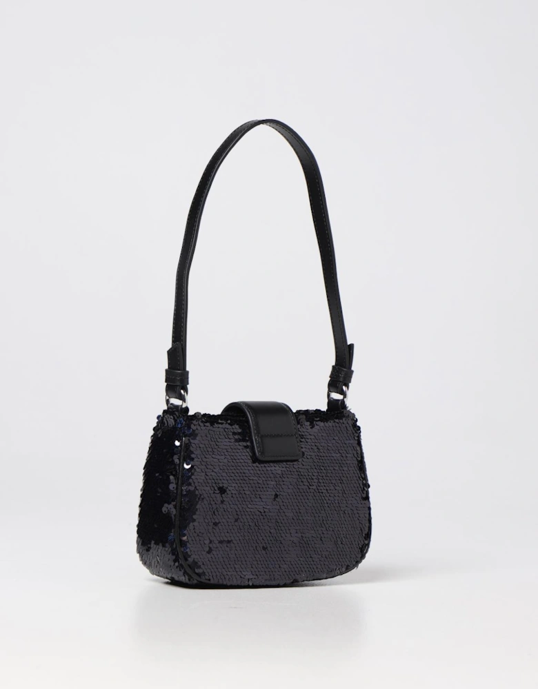 Mini Leather Crossbody Bag with Chain Strap