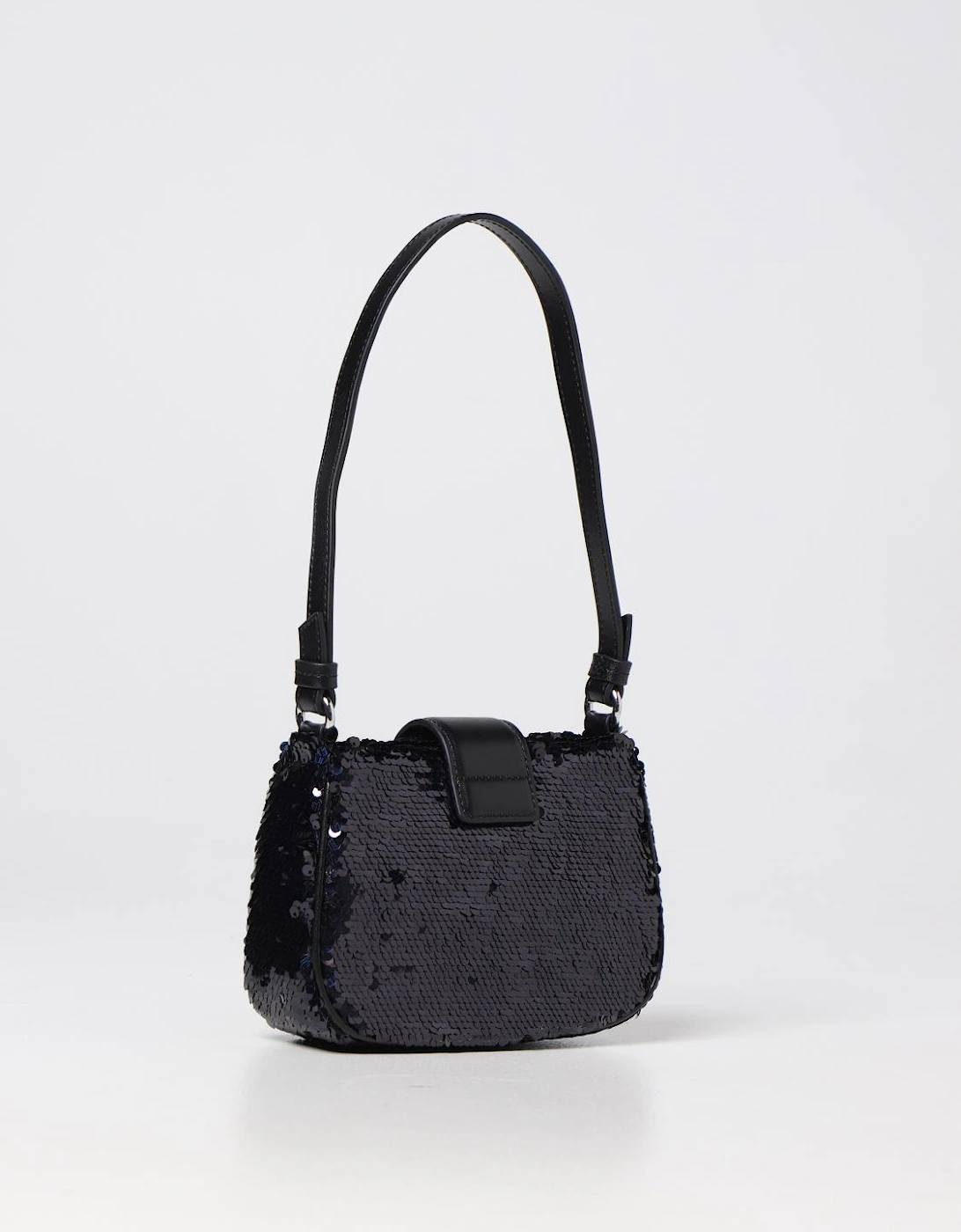 Mini Leather Crossbody Bag with Chain Strap
