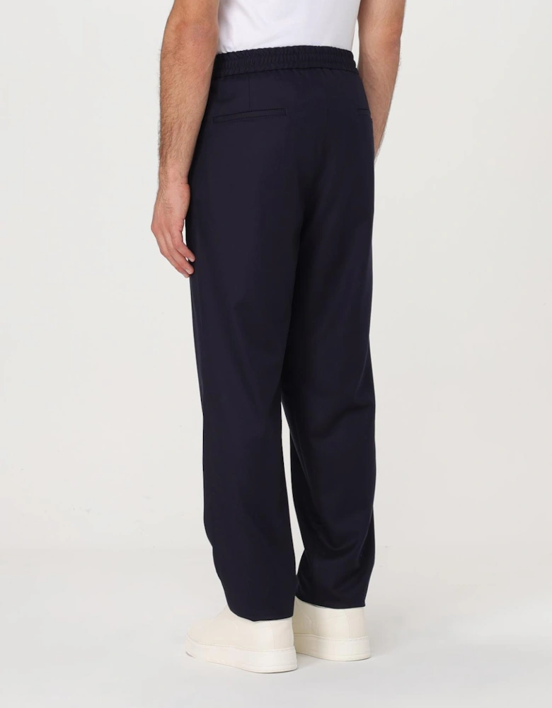 Woolen Trousers Relaxed Fit