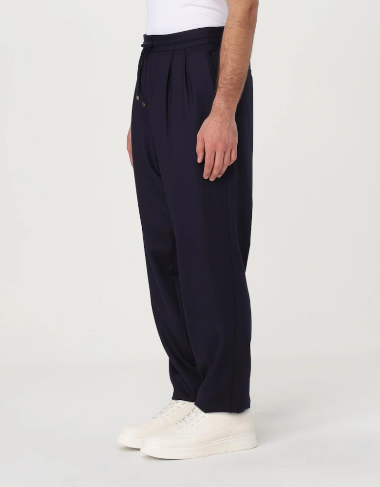 Woolen Trousers Relaxed Fit