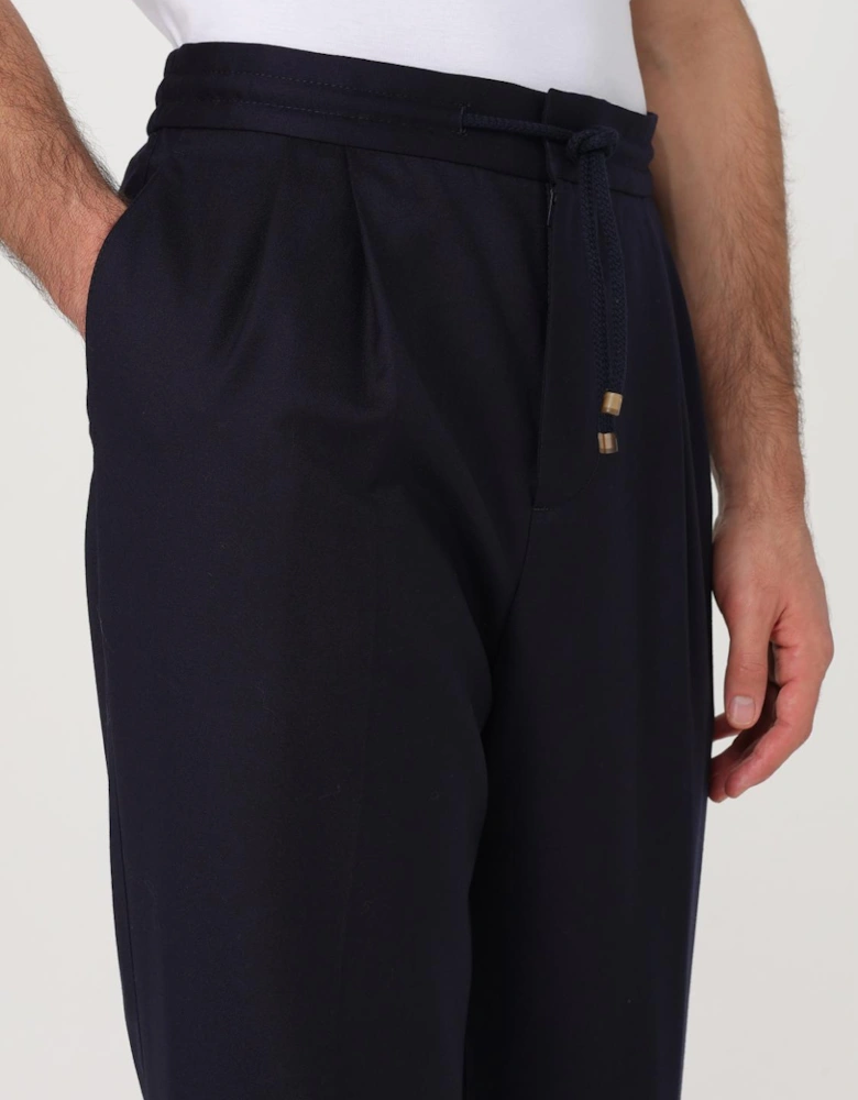 Woolen Trousers Relaxed Fit