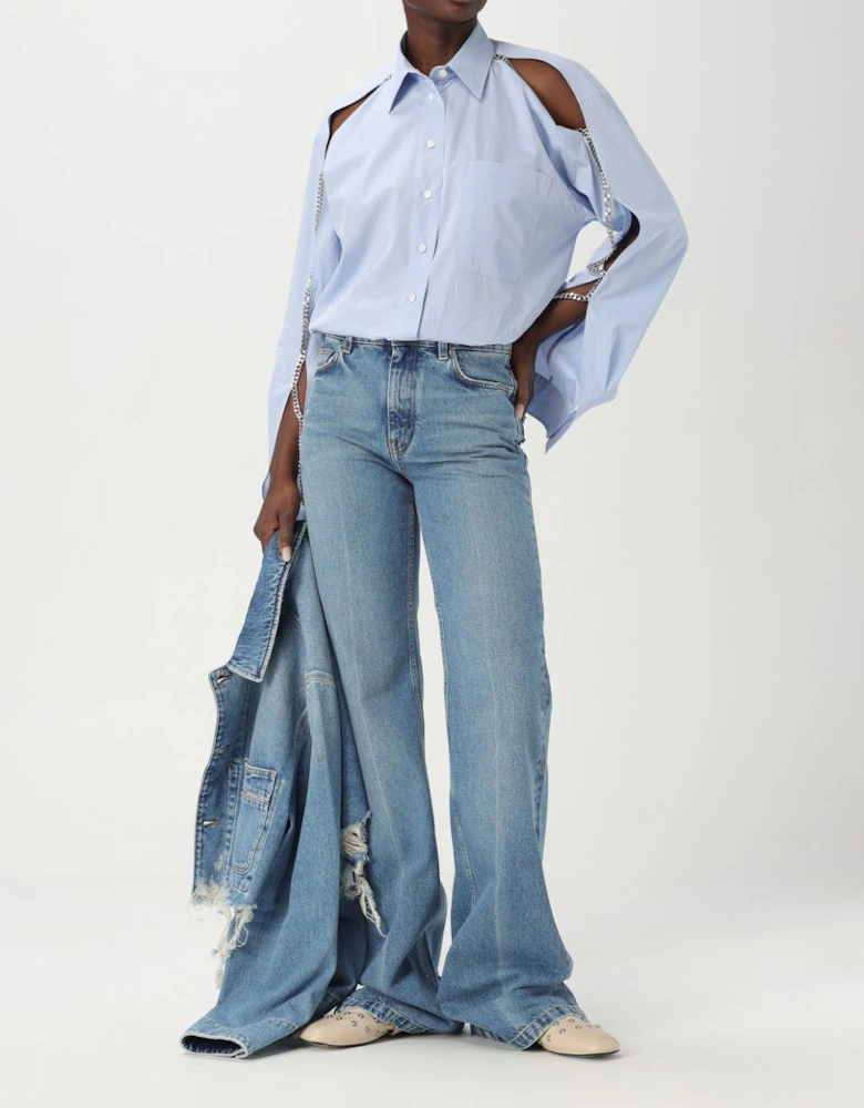 Wide Leg Organic Cotton Jeans