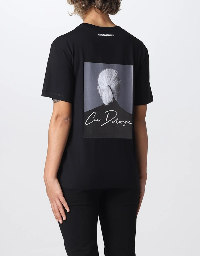 Graphic Print Cotton T-Shirt