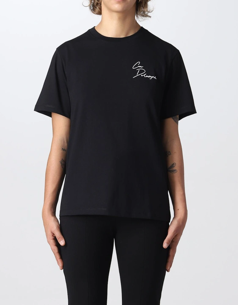 Graphic Print Cotton T-Shirt