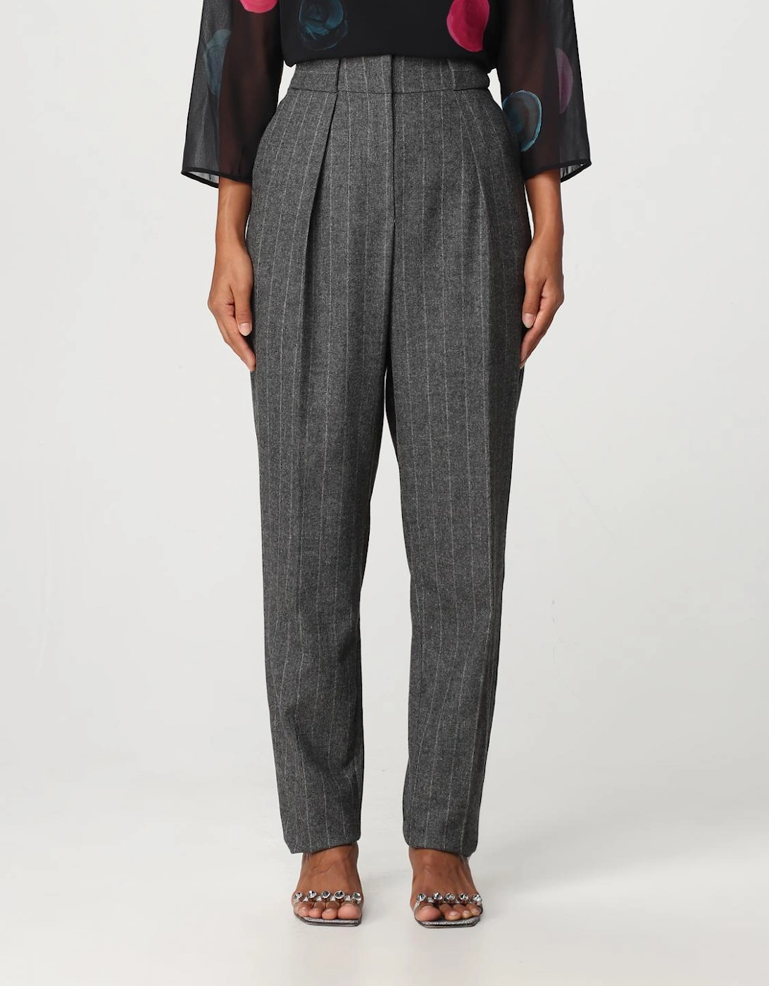 Pinstripe Wool Trousers, 5 of 4