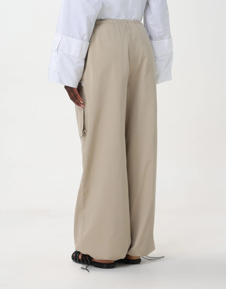Wide Leg Cargo Trousers Relaxed Fit
