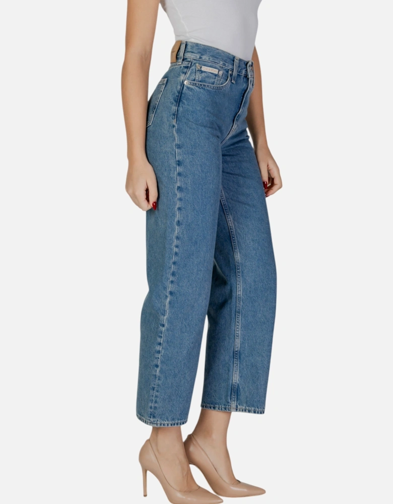High-Waisted Straight Jeans Classic Fit