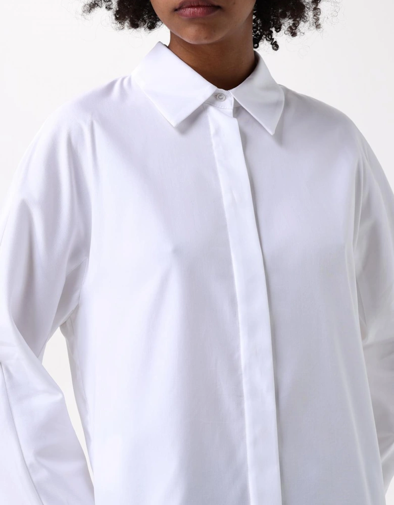 Relaxed Cotton Poplin Shirt