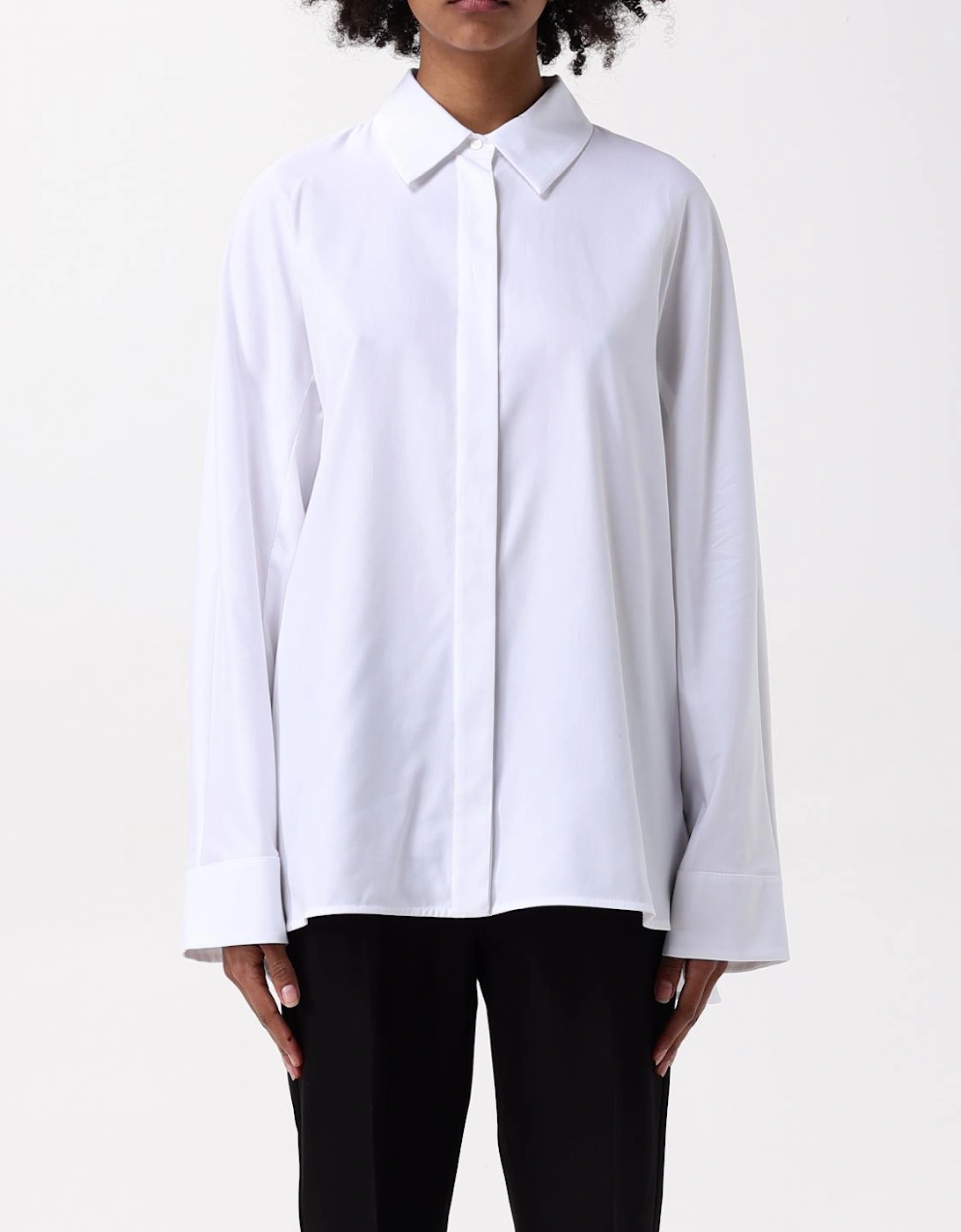 Relaxed Cotton Poplin Shirt, 6 of 5