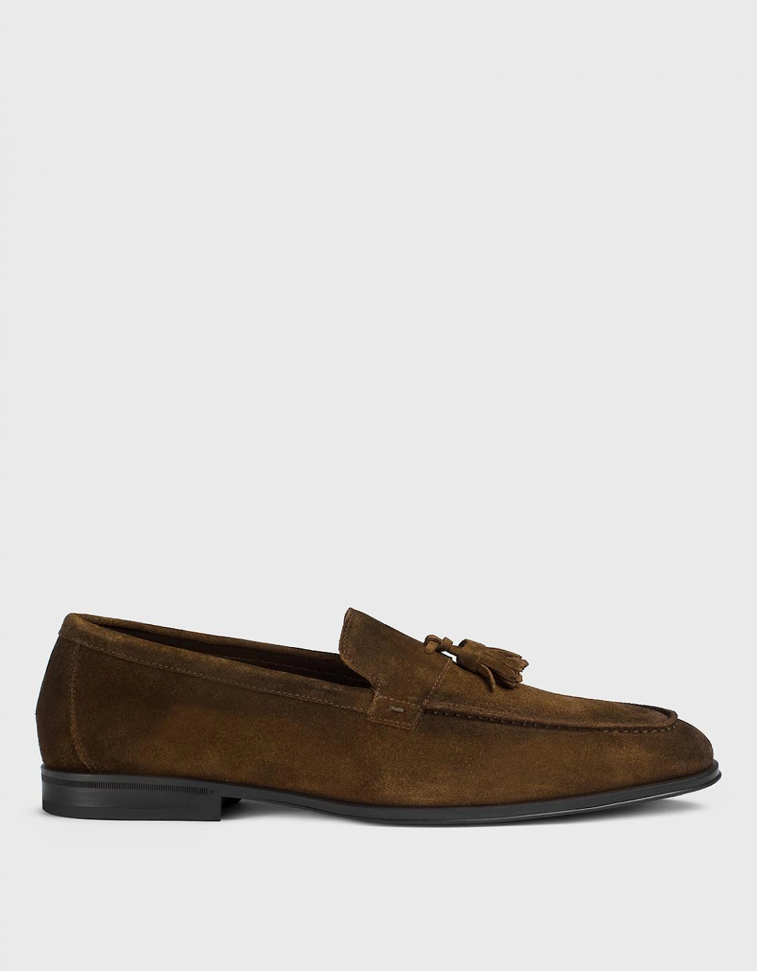Suede Leather Tassel Loafers, 5 of 4