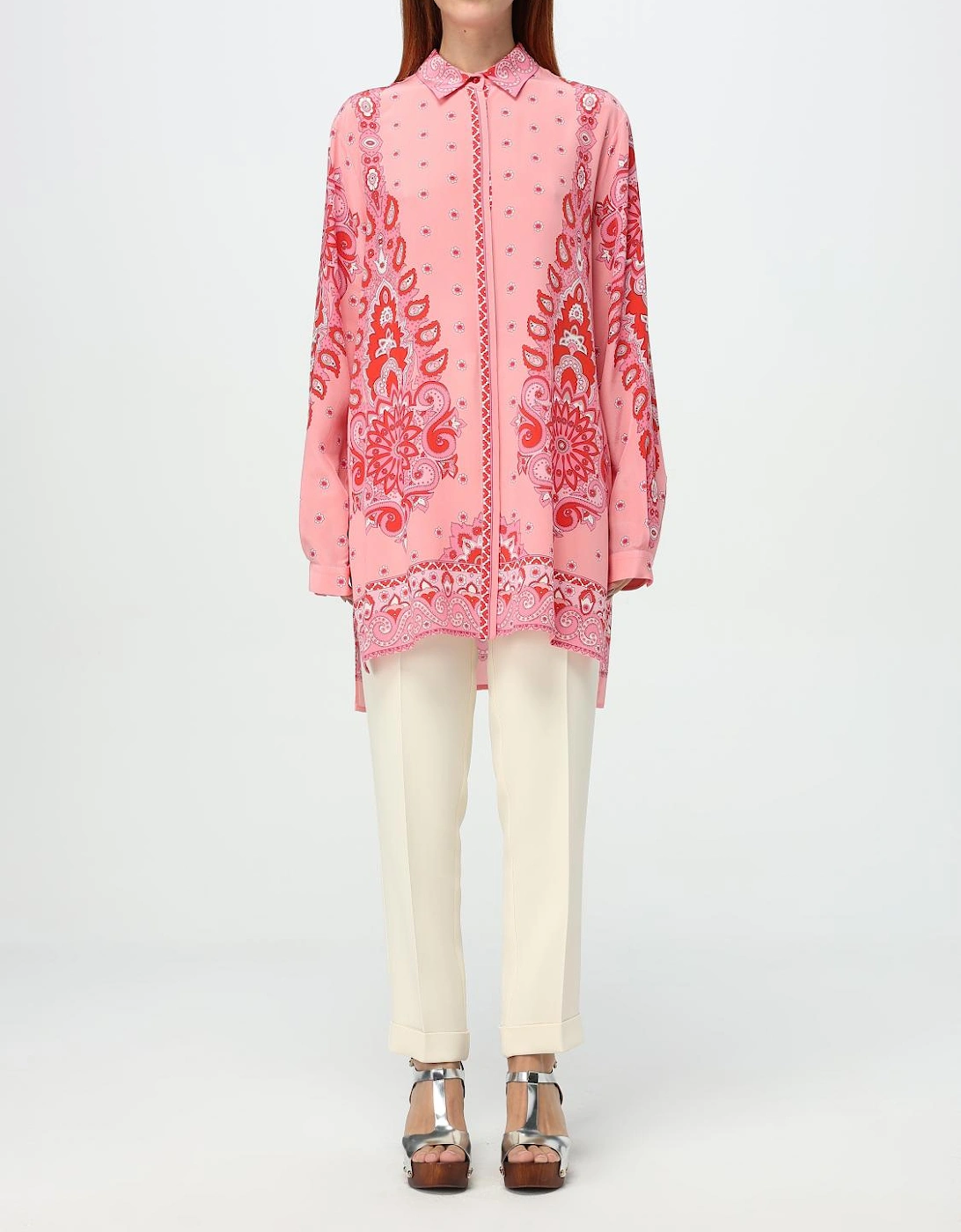 Paisley Print Silk Blouse, 6 of 5
