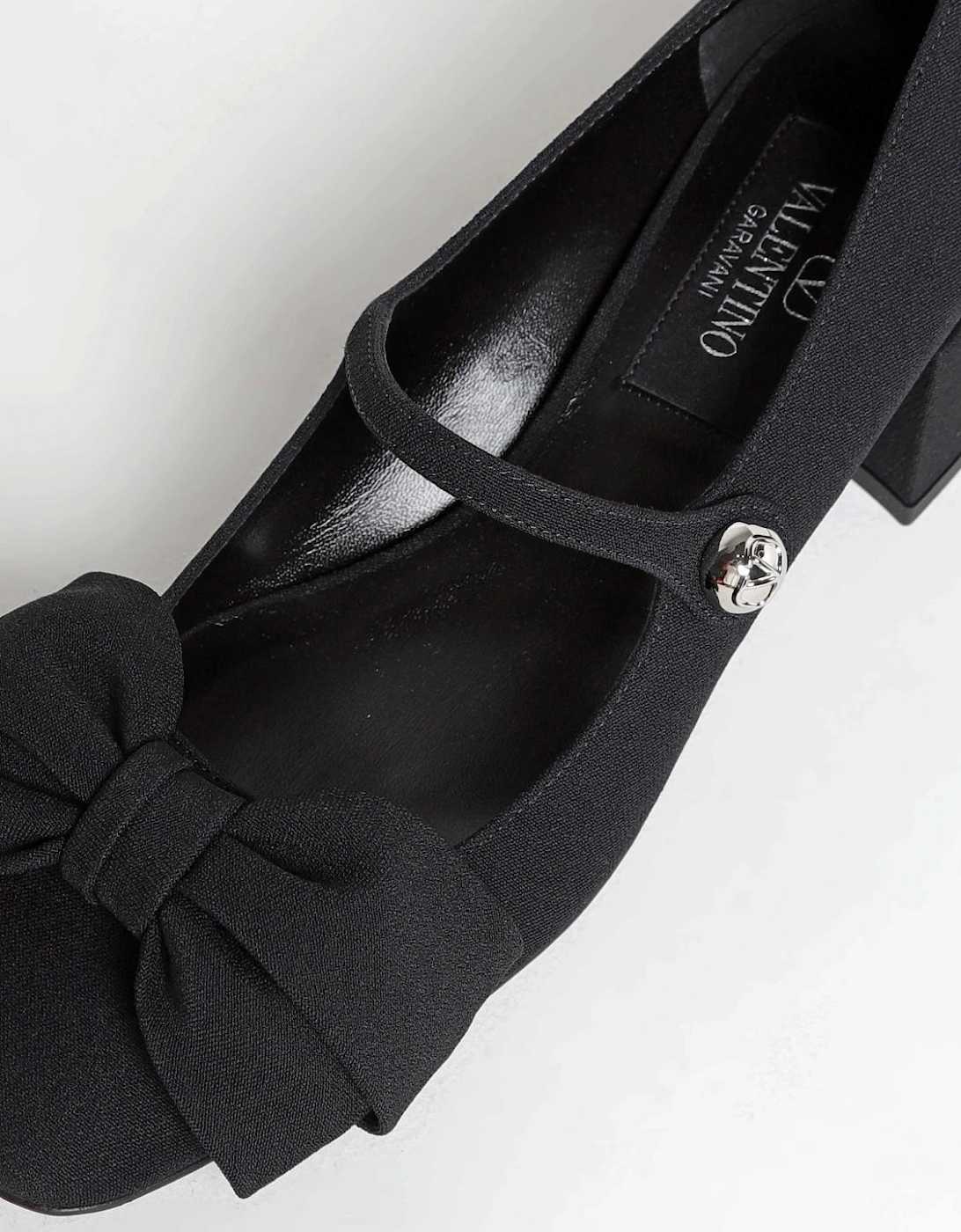 Bowembellished Mary Jane Pumps