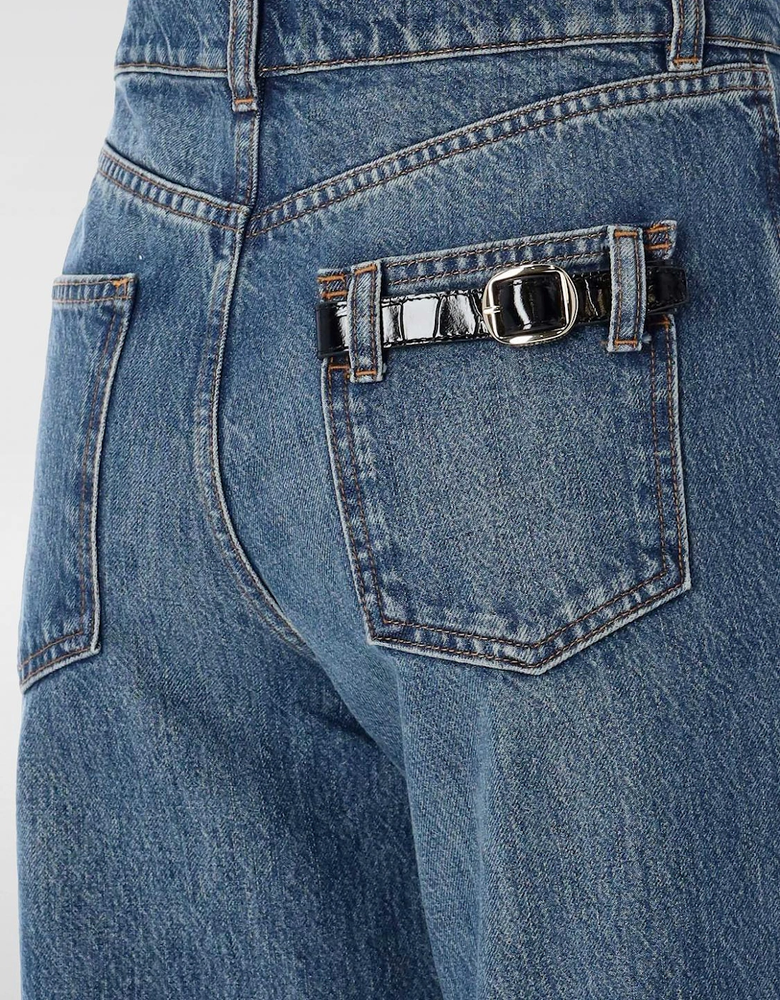 Wide Leg Jeans Relaxed Fit