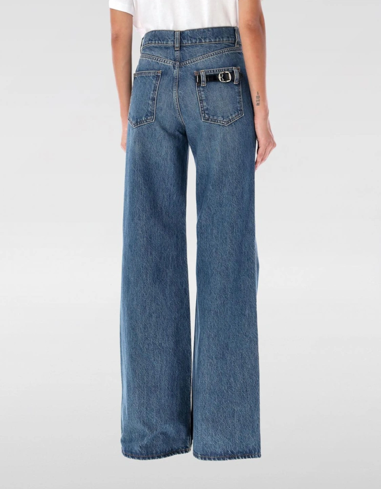 Wide Leg Jeans Relaxed Fit