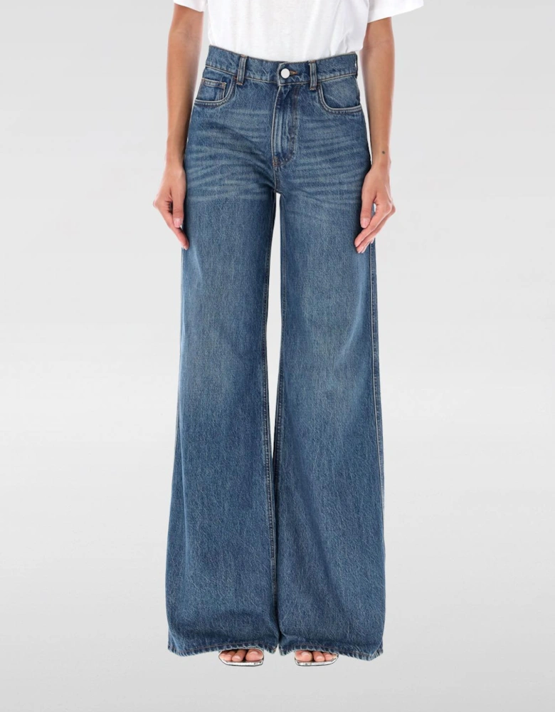 Wide Leg Jeans Relaxed Fit