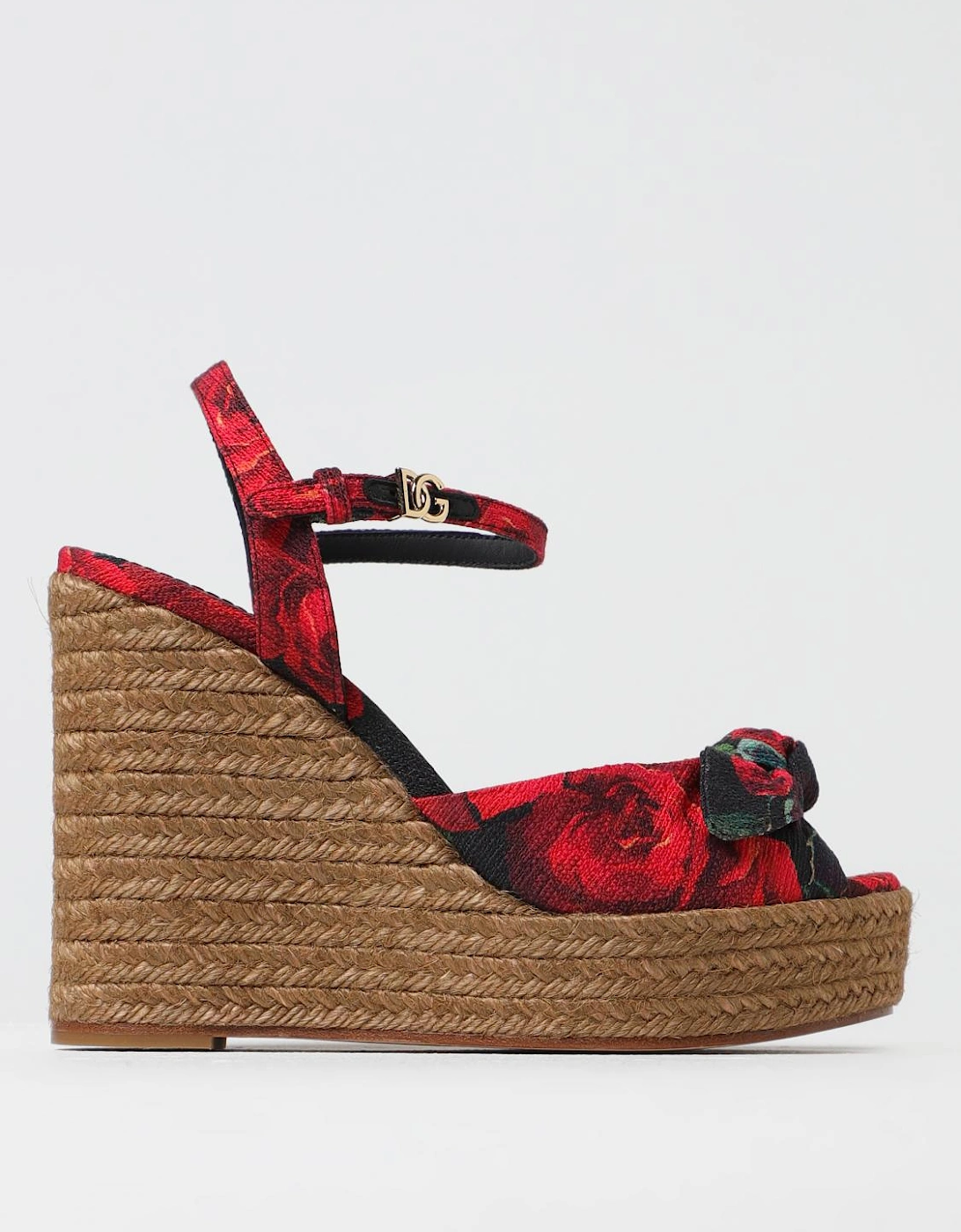 Floral Print Wedge Sandals, 6 of 5