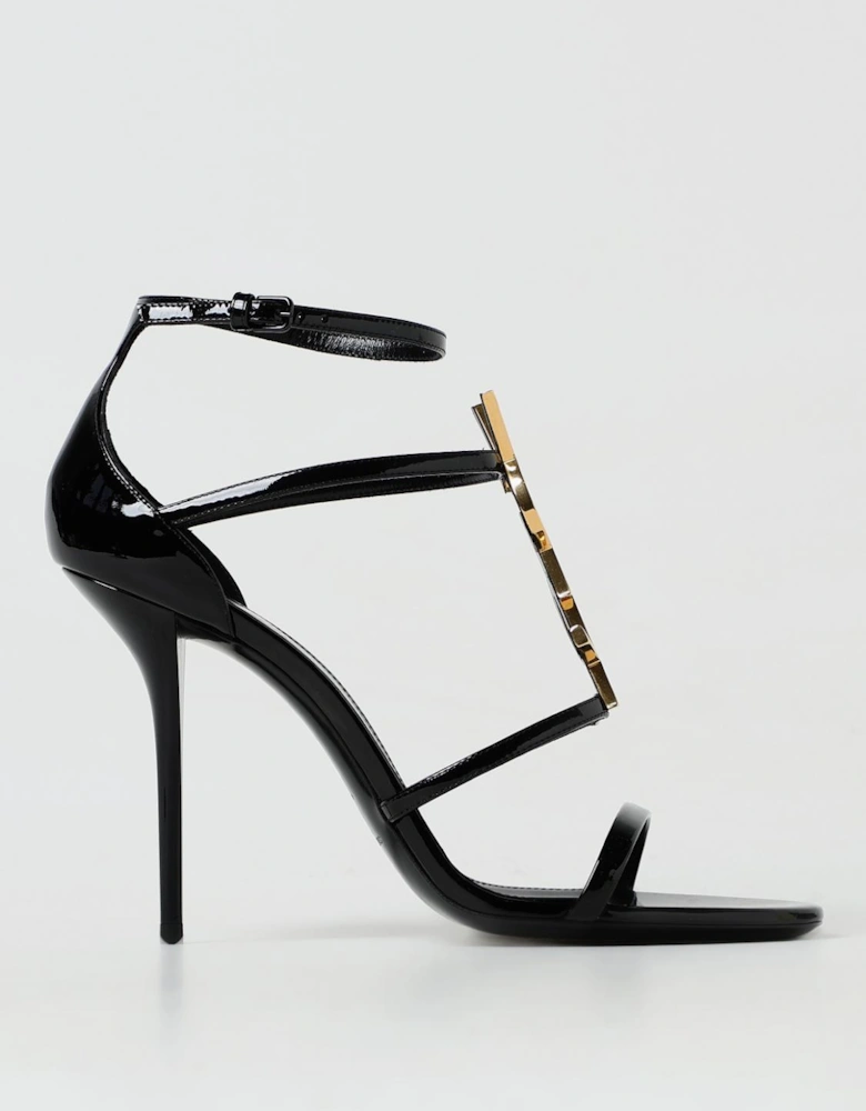 Tribute Patent Leather Sandals Heels