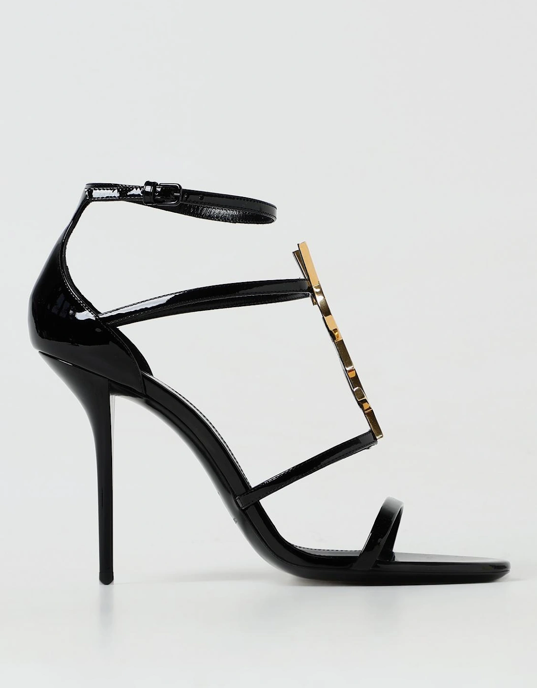 Tribute Patent Leather Sandals Heels, 5 of 4