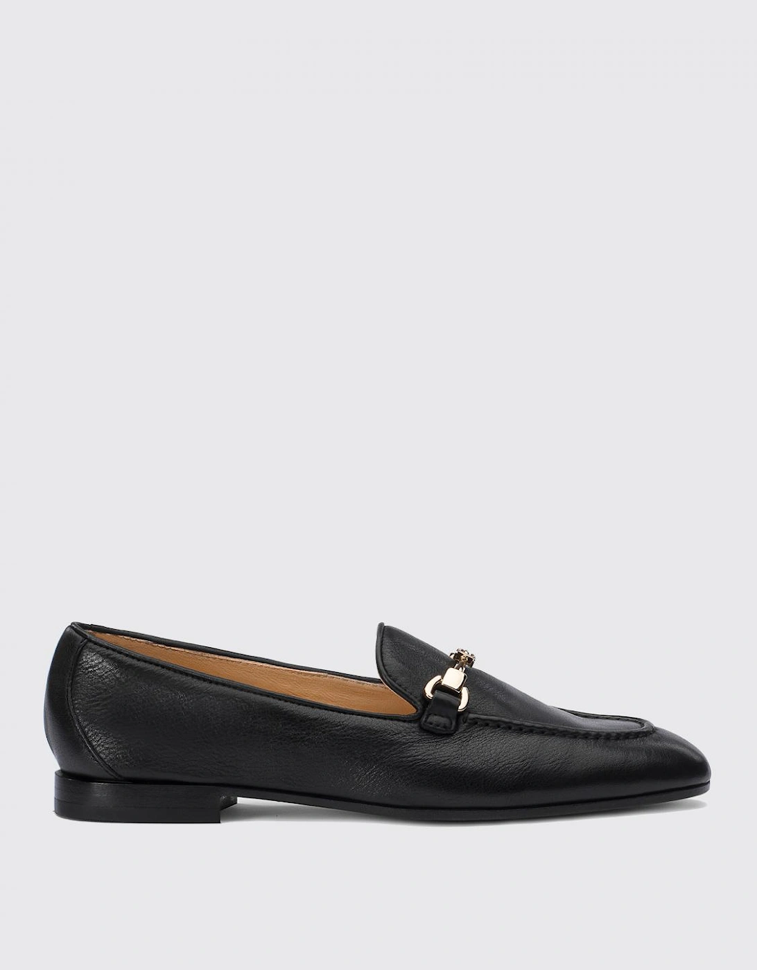 ChainDetail Leather Loafers, 4 of 3