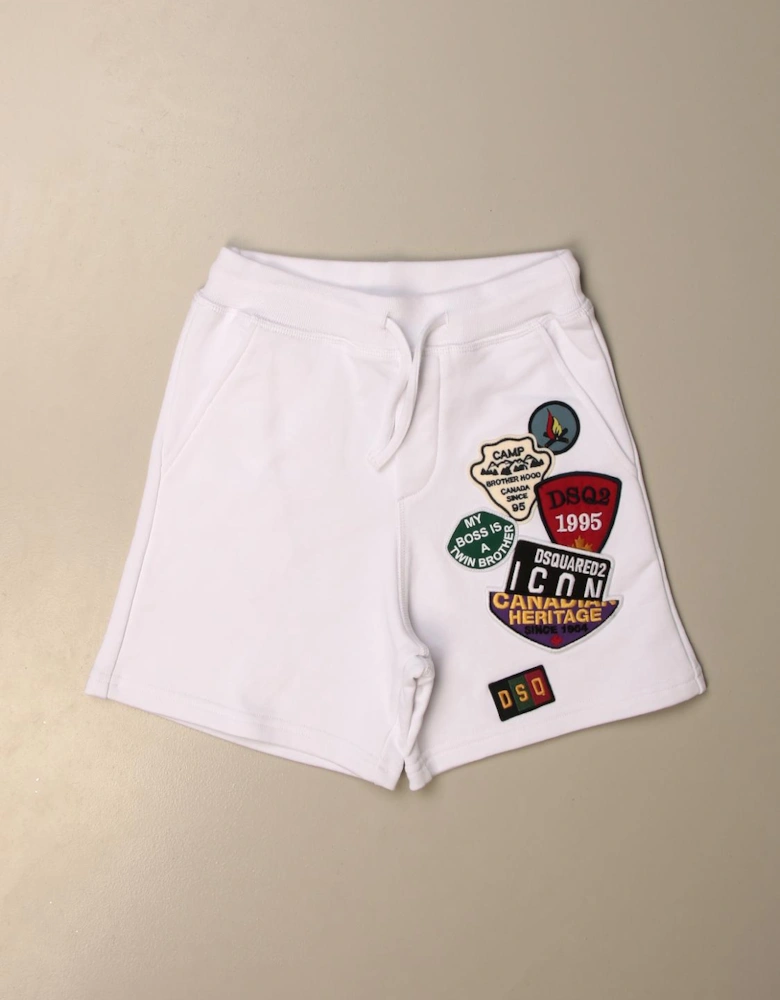Kids Patch Shorts Casual Wear