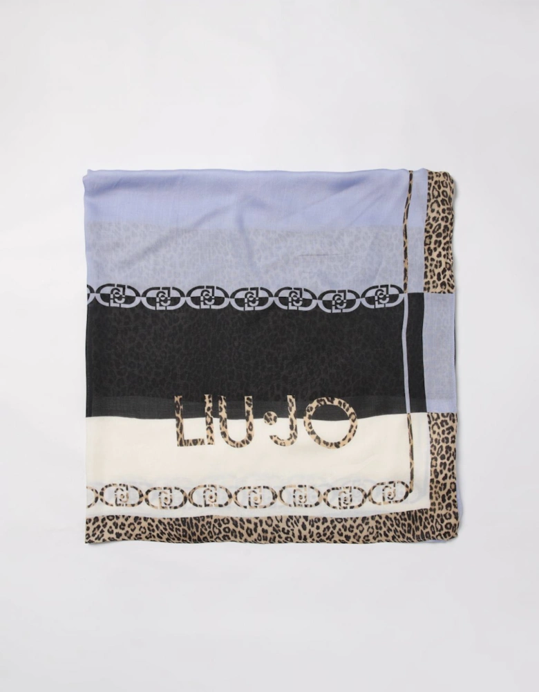 Printed Scarf Chain  Leopard Design